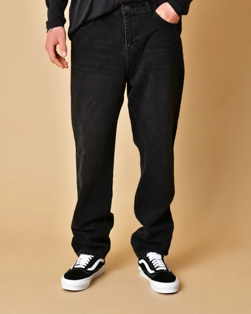 La Piscine Paris Jean coupe large délavé Lab Dip*Homme Jeans