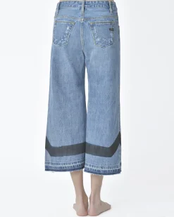 La Piscine Paris Jean denim effet déchiré Maurizio Massimino*Femme Jeans|Bas Femme
