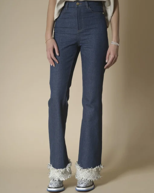 La Piscine Paris Jean denim Edward Achour*Femme Jeans|Bas Femme