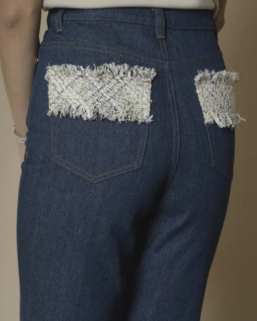 La Piscine Paris Jean denim Edward Achour*Femme Jeans|Bas Femme
