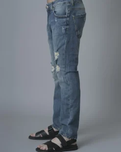 La Piscine Paris Jean droit à déchirure John Richmond*Homme Jeans