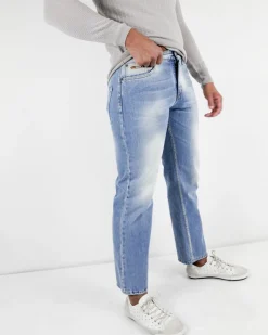 La Piscine Paris Jean droit délavé John Galliano*Homme Jeans