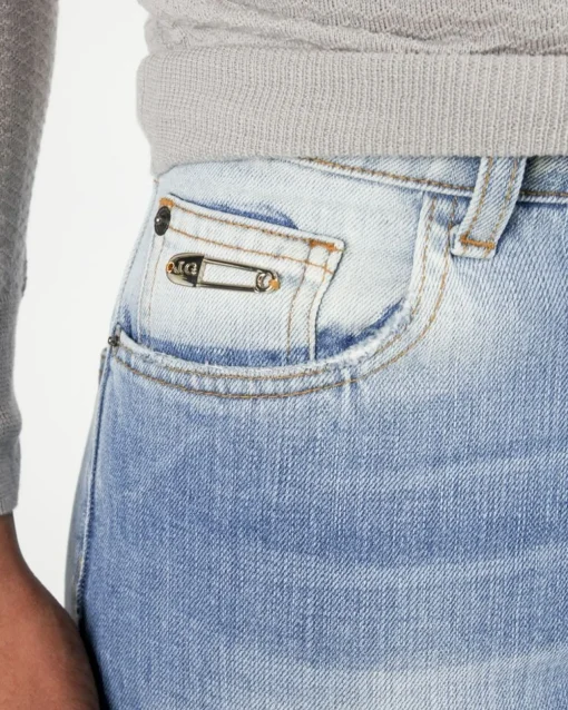 La Piscine Paris Jean droit délavé John Galliano*Homme Jeans