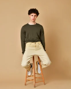 La Piscine Paris Jean en coton à coupe large Nostra Santissima*Homme Jeans
