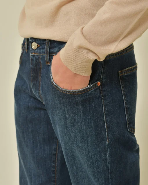 La Piscine Paris Jean en coton à poches Daniele Alessandrini*Homme Jeans