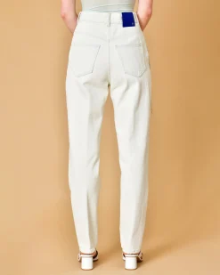 La Piscine Paris Jean en coton avec franges ornées de strass Forte Forte*Femme Jeans|Bas Femme
