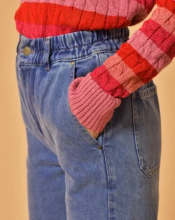 La Piscine Paris Jean en coton fuselé Chloé Stora*Femme Jeans|Bas Femme