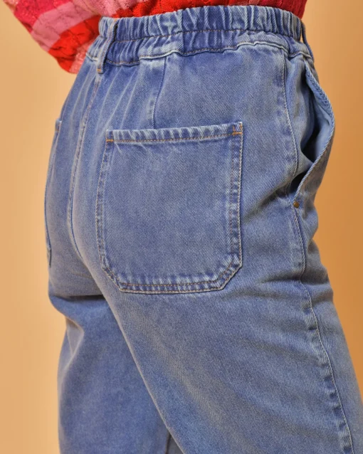 La Piscine Paris Jean en coton fuselé Chloé Stora*Femme Jeans|Bas Femme