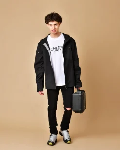La Piscine Paris Jean en coton noir déchiré Ksubi*Homme Pantalons