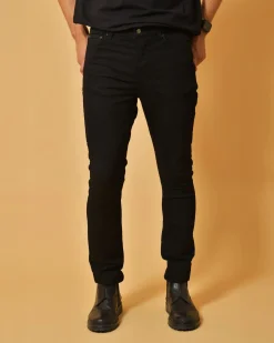 La Piscine Paris Jean en coton et détails rouges Ksubi*Homme Pantalons