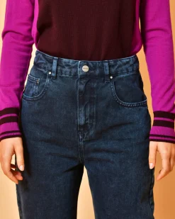 La Piscine Paris Jean en coton évasée Chloé Stora*Femme Jeans|Bas Femme