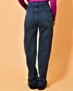 La Piscine Paris Jean en coton évasée Chloé Stora*Femme Jeans|Bas Femme
