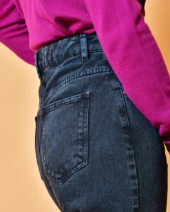 La Piscine Paris Jean en coton évasée Chloé Stora*Femme Jeans|Bas Femme