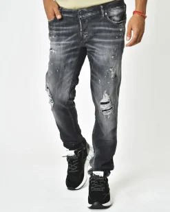 La Piscine Paris Jean slim effet délavé Dsquared2*Homme Jeans