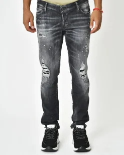 La Piscine Paris Jean slim effet délavé Dsquared2*Homme Jeans