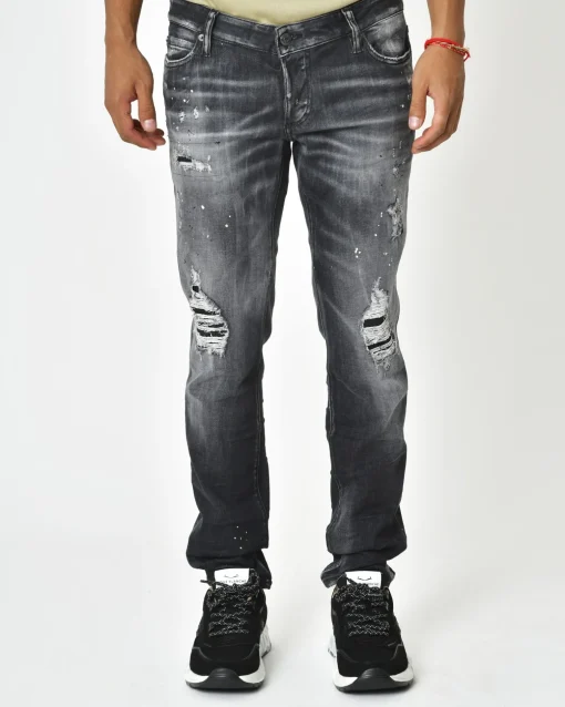 La Piscine Paris Jean slim effet délavé Dsquared2*Homme Jeans