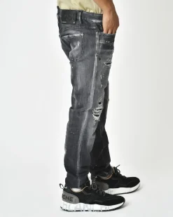 La Piscine Paris Jean slim effet délavé Dsquared2*Homme Jeans