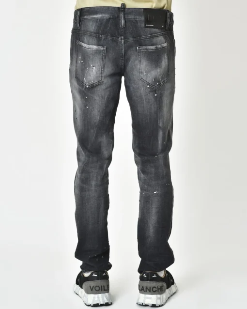 La Piscine Paris Jean slim effet délavé Dsquared2*Homme Jeans
