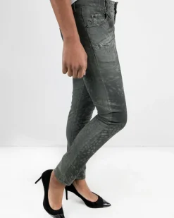 La Piscine Paris Jean à imprimé animal Balmain*Femme Jeans