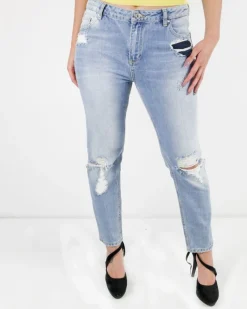 La Piscine Paris Jean mom effet usé Zoe Karssen*Femme Jeans
