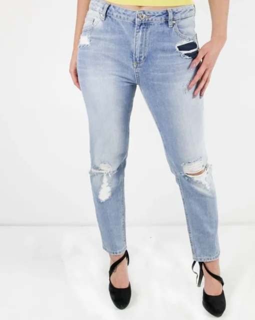La Piscine Paris Jean mom effet usé Zoe Karssen*Femme Jeans