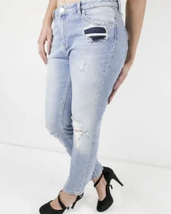 La Piscine Paris Jean mom effet usé Zoe Karssen*Femme Jeans