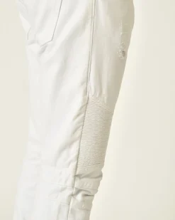 La Piscine Paris Jean motard en coton Philipp Plein*Homme Jeans