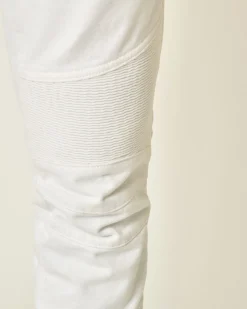 La Piscine Paris Jean motard en coton Philipp Plein*Homme Jeans