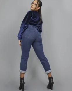 La Piscine Paris Jean raccourci en stretch avec baleine Space Simona Corsellini*Femme Jeans