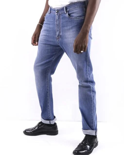 La Piscine Paris Jean regular en coton Pal Zileri*Homme Jeans