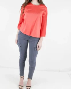 La Piscine Paris Jean skinny cargo Jbrand*Femme Pantalons