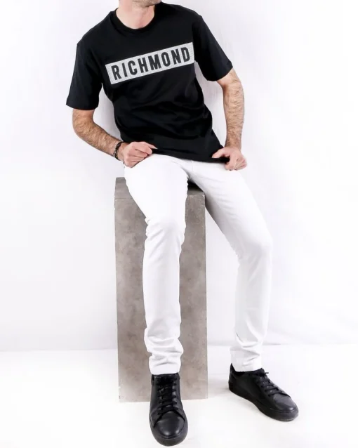 La Piscine Paris Jean skinny en coton John Richmond*Homme Jeans