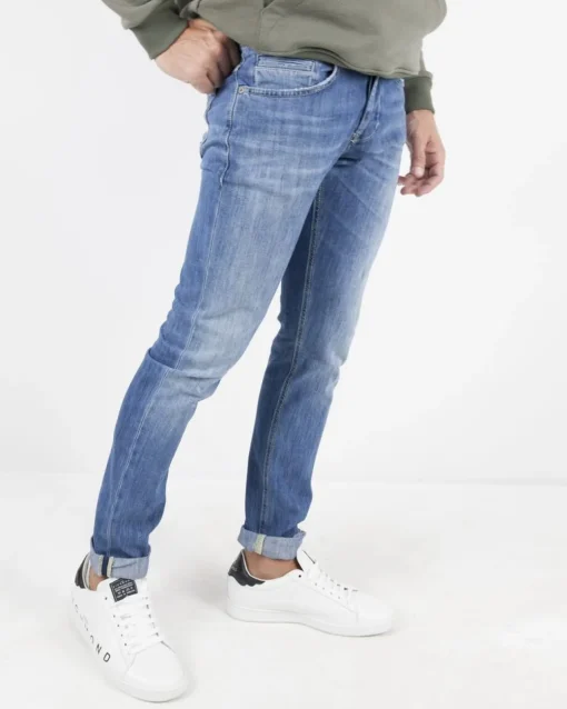 La Piscine Paris Jean skinny en coton clair Dondup*Homme Jeans