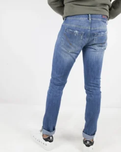 La Piscine Paris Jean skinny en coton clair Dondup*Homme Jeans