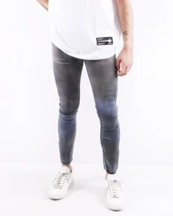 La Piscine Paris Jean skinny en coton effet tâché Each Other*Homme Jeans