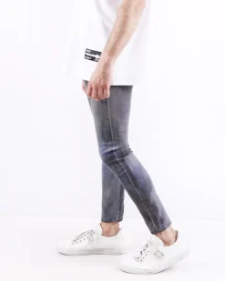 La Piscine Paris Jean skinny en coton effet tâché Each Other*Homme Jeans