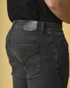 La Piscine Paris Jean skinny en coton à déchirure Dondup*Homme Jeans