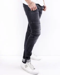 La Piscine Paris Jean skinny matelassé Philipp Plein*Homme Jeans