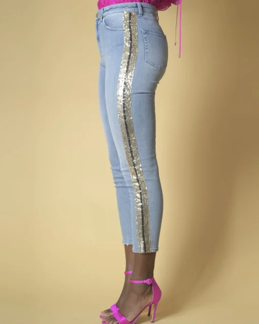 La Piscine Paris Jean skinny raccourci Space Simona Corsellini*Femme Jeans