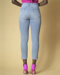 La Piscine Paris Jean skinny raccourci Space Simona Corsellini*Femme Jeans