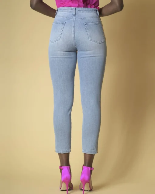 La Piscine Paris Jean skinny raccourci Space Simona Corsellini*Femme Jeans