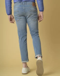 La Piscine Paris Jean slim clair délavé 3D*Homme Jeans