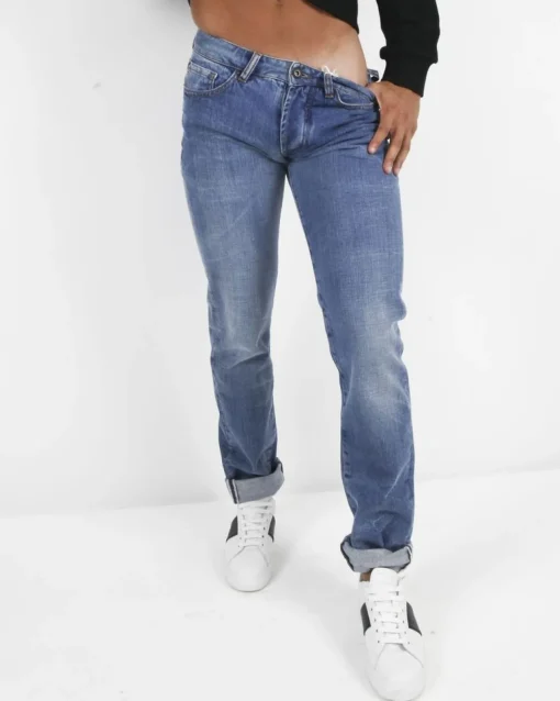 La Piscine Paris Jean slim délavé Manostorti*Homme Jeans