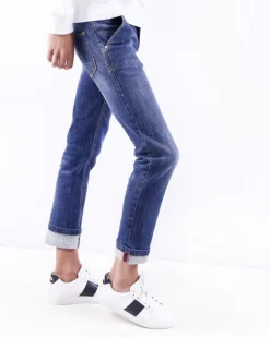 La Piscine Paris Jean slim en coton délavé 3D*Homme Jeans