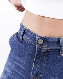 La Piscine Paris Jean slim en coton délavé 3D*Homme Jeans
