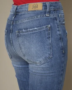 La Piscine Paris Jean évasé effet vieilli Jijil*Femme Jeans|Bas Femme