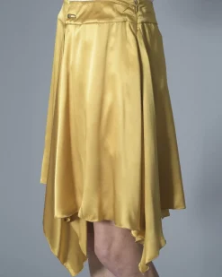 La Piscine Paris Jupe en satin de soie et ornement John Galliano*Femme Jupes