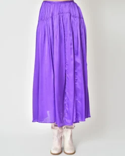 La Piscine Paris Jupe en voile de soie Forte Forte*Femme Jupes|Bas Femme