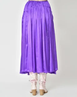 La Piscine Paris Jupe en voile de soie Forte Forte*Femme Jupes|Bas Femme
