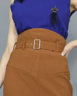 La Piscine Paris Jupe midi à ceinture Space Simona Corsellini*Femme Jupes
